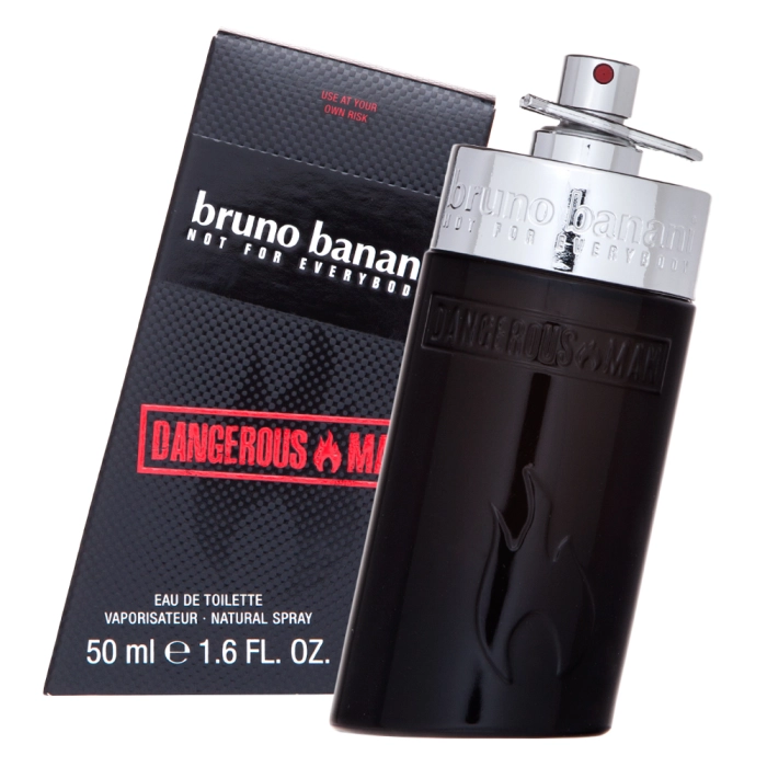 Bruno Banani Dangerous Man Eau de Toilette para hombre 50 ml