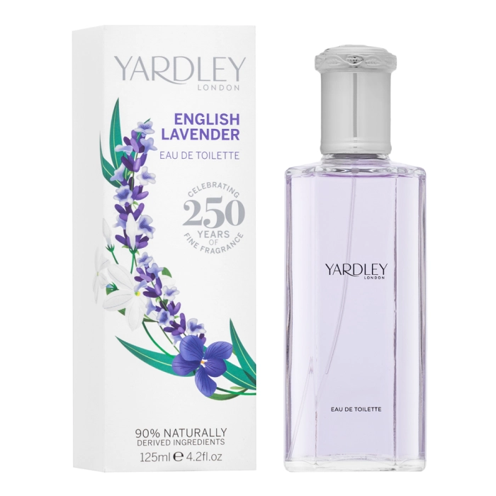 Yardley English Lavender Eau de Toilette para mujer 125 ml