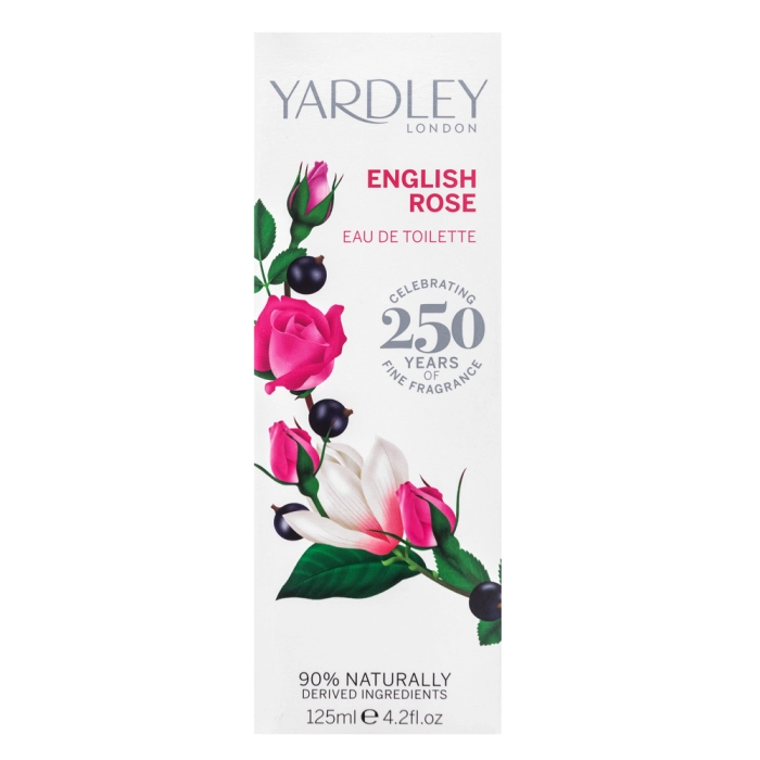 Yardley English Rose toaletná voda pre ženy 125 ml