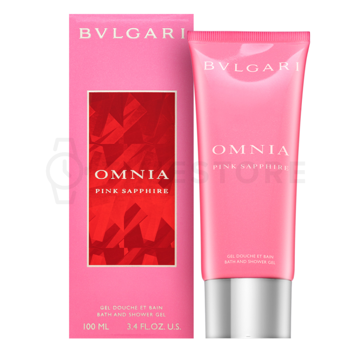 Bvlgari Omnia Pink Sapphire gel za prhanje za ženske 100 ml