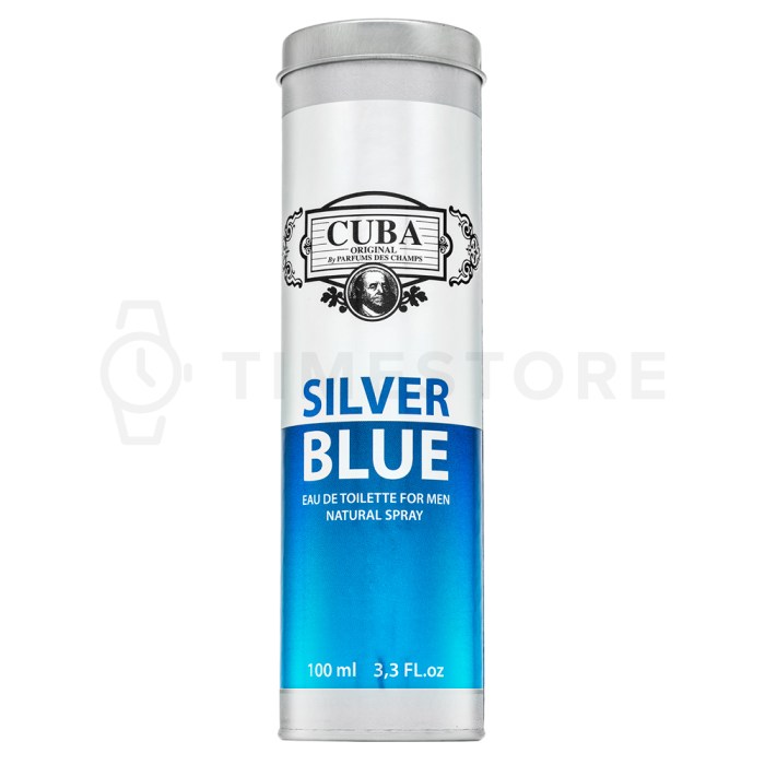 Cuba Silver Blue Eau de Toilette para mujer 100 ml