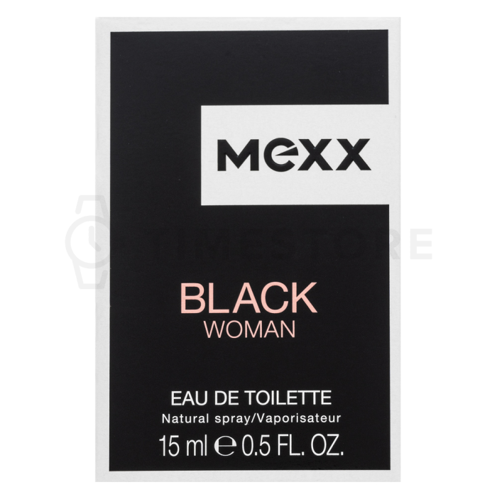 Mexx Black Woman toaletní voda pro ženy 15 ml
