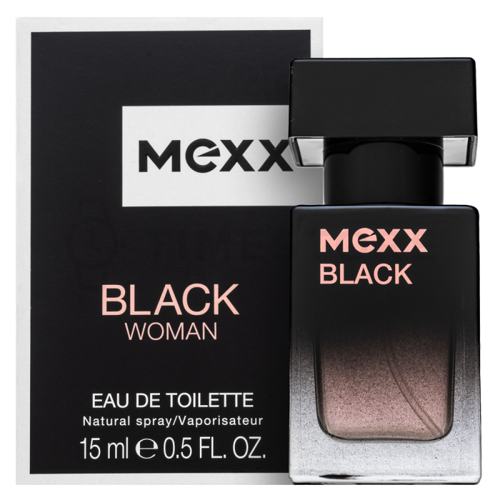 Mexx Black Woman toaletní voda pro ženy 15 ml
