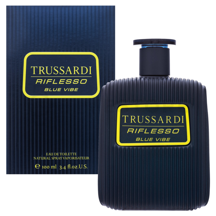 Trussardi Riflesso Blue Vibe Eau de Toilette bărbați 100 ml
