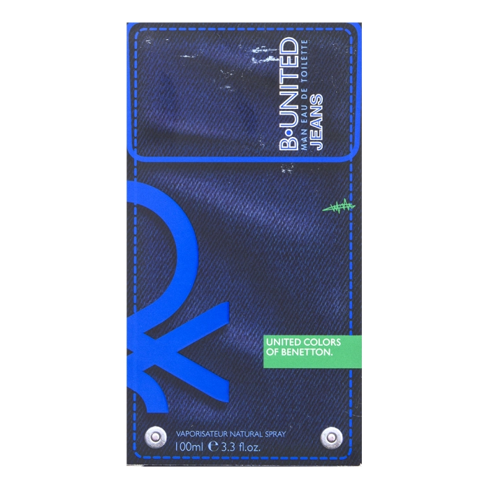 Benetton B. United Jeans Man Eau de Toilette da uomo 100 ml