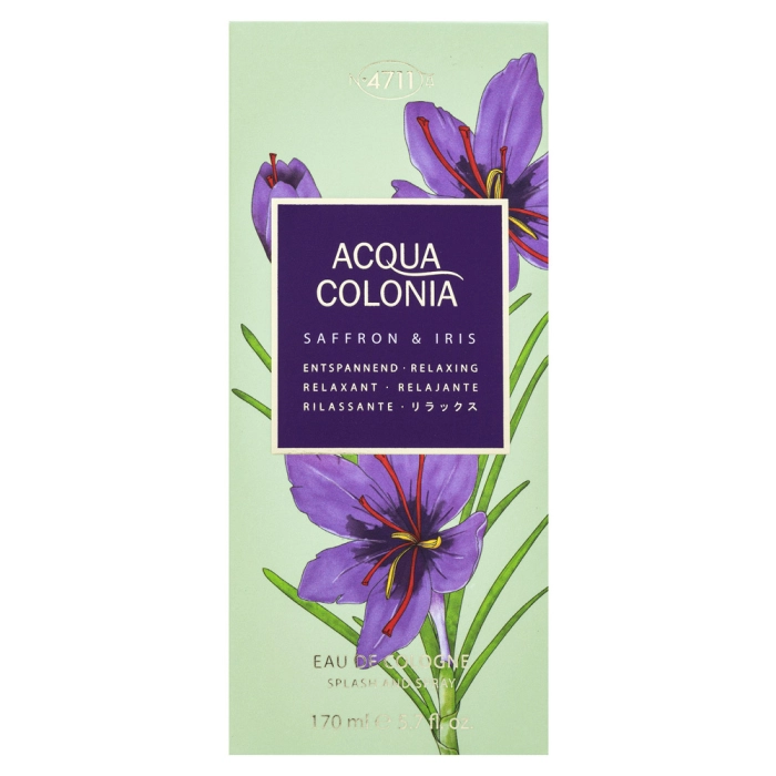 4711 Acqua Colonia Saffron & Iris kolínská voda unisex 170 ml
