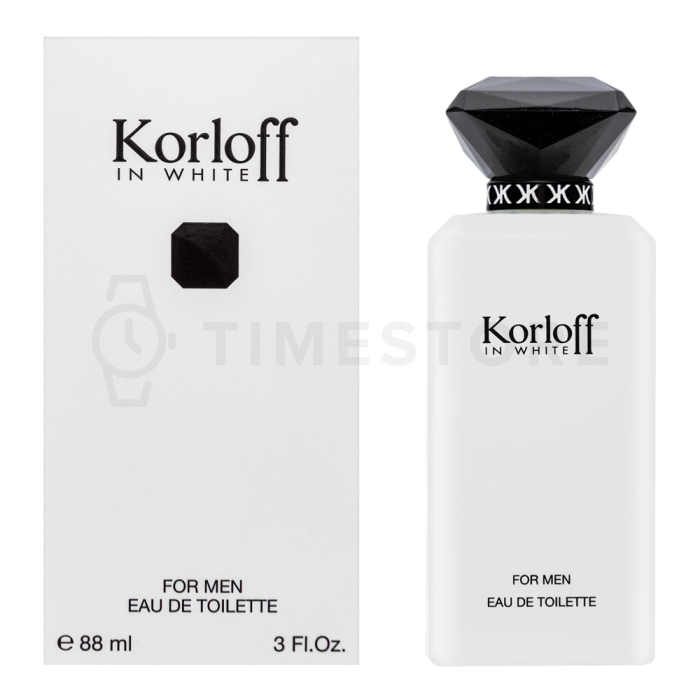 Korloff Paris In White Eau de Toilette férfiaknak 88 ml