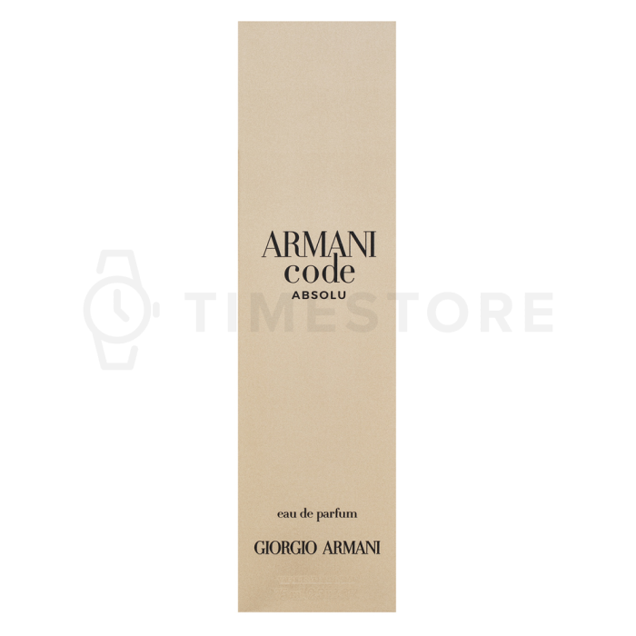 Armani (Giorgio Armani) Code Absolu Eau de Parfum da donna 75 ml
