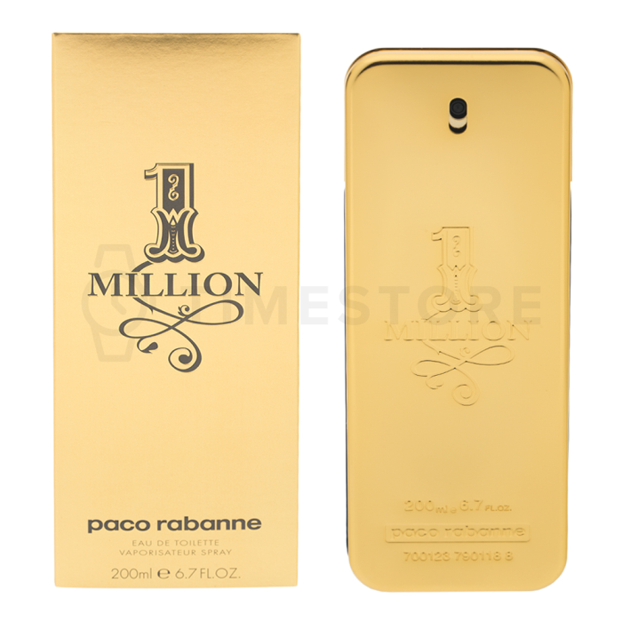 Paco Rabanne 1 Million Eau de Toilette férfiaknak 200 ml