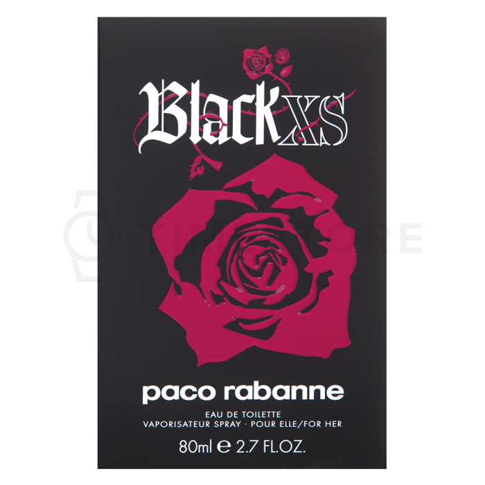 Paco Rabanne XS Black for Her Eau de Toilette nőknek 80 ml
