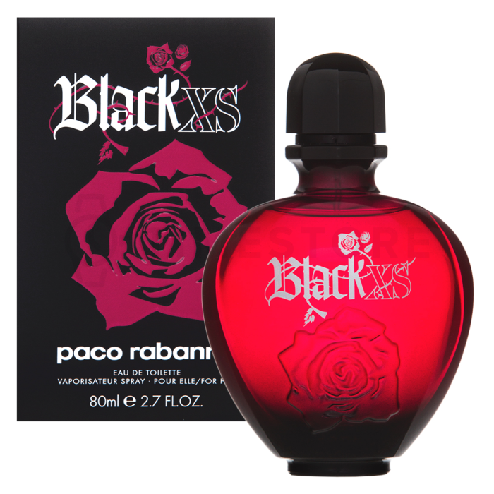 Paco Rabanne XS Black for Her Eau de Toilette nőknek 80 ml