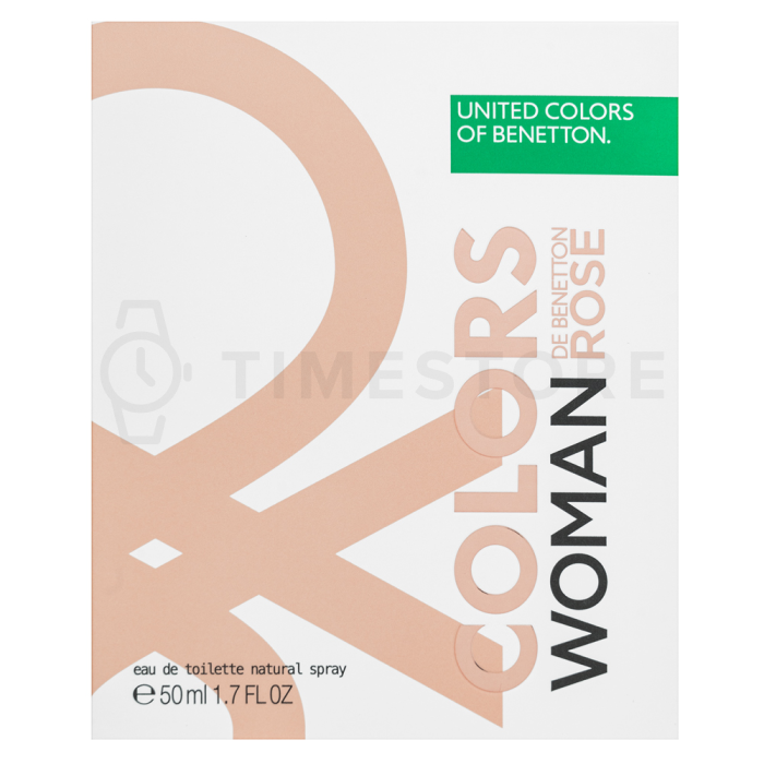 Benetton Colors de Benetton Rose Eau de Toilette femei 50 ml