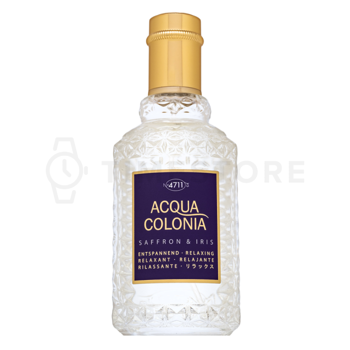 4711 Acqua Colonia Saffron & Iris kolínská voda unisex 50 ml