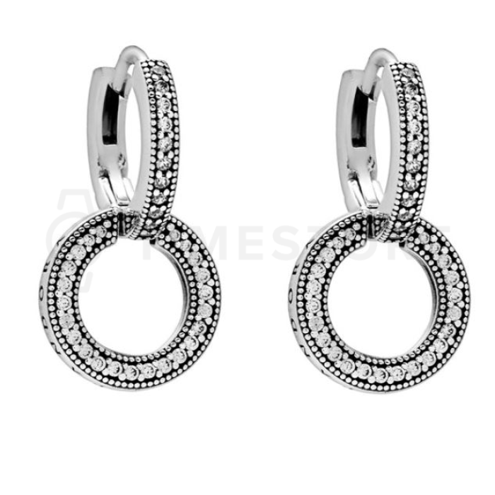 Naušnice Pandora Signature