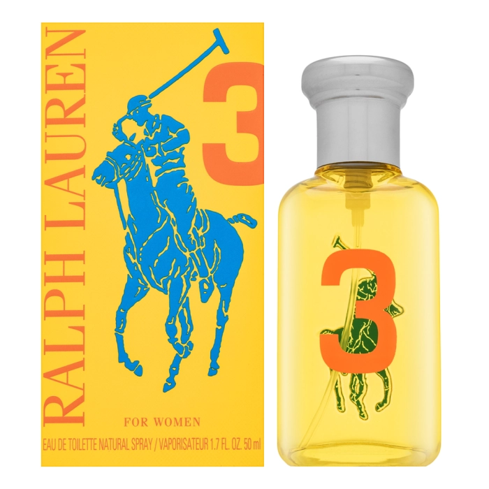 Ralph Lauren Big Pony Woman 3 Yellow woda toaletowa dla kobiet 50 ml