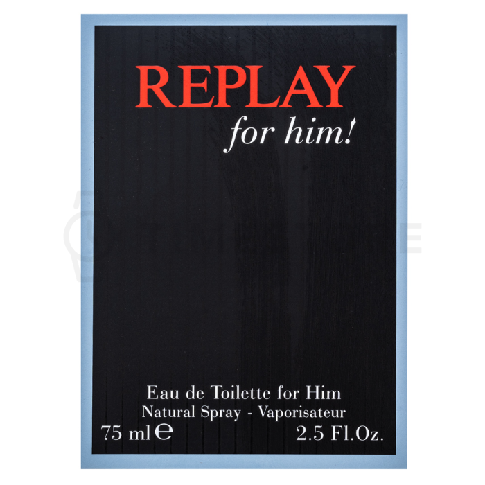Replay For Him toaletná voda pre mužov 75 ml