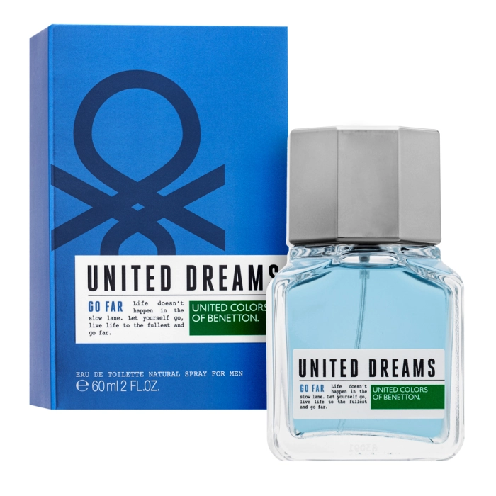 Benetton United Dreams Go Far Eau de Toilette bărbați 60 ml