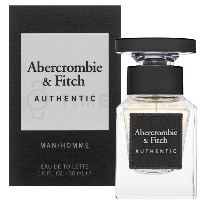 Abercrombie & Fitch Authentic Man Eau de Toilette bărbați 30 ml