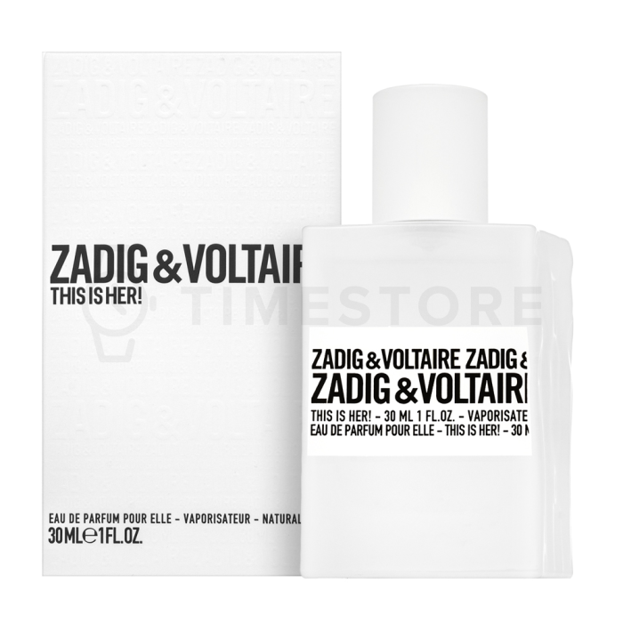 Zadig & Voltaire This is Her! Eau de Parfum da donna 30 ml