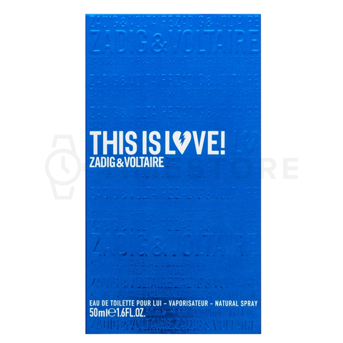 Zadig & Voltaire This is Love! for Him Eau de Toilette bărbați 50 ml