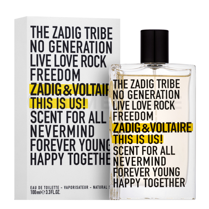 Zadig & Voltaire This is Us! Eau de Toilette uniszex 100 ml