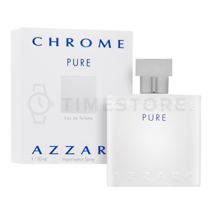 Azzaro Chrome Pure Eau de Toilette bărbați 50 ml