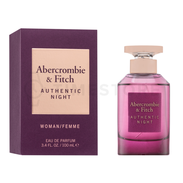 Abercrombie & Fitch Authentic Night Woman Eau de Parfum nőknek 100 ml