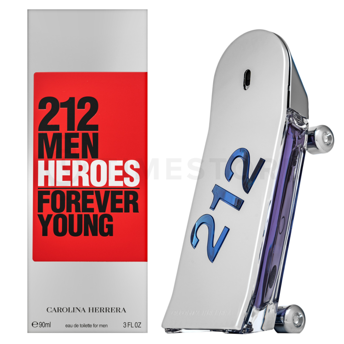Carolina Herrera Men Heroes Forever Young toaletní voda pro muže 90 ml