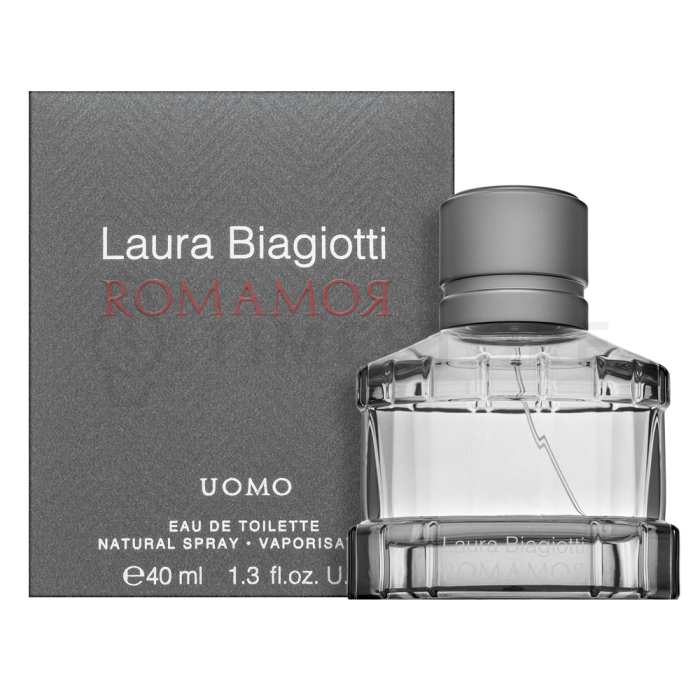 Laura Biagiotti Romamor Uomo woda toaletowa dla mężczyzn 40 ml