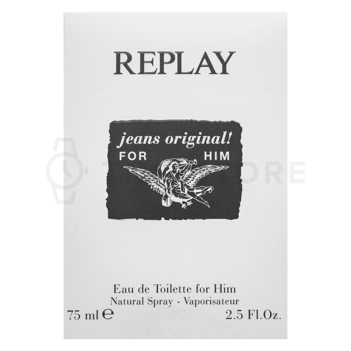 Replay Jeans Original! for Him Eau de Toilette bărbați 75 ml