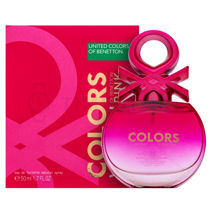 Benetton Colors de Benetton Pink Woman toaletní voda pro ženy 50 ml