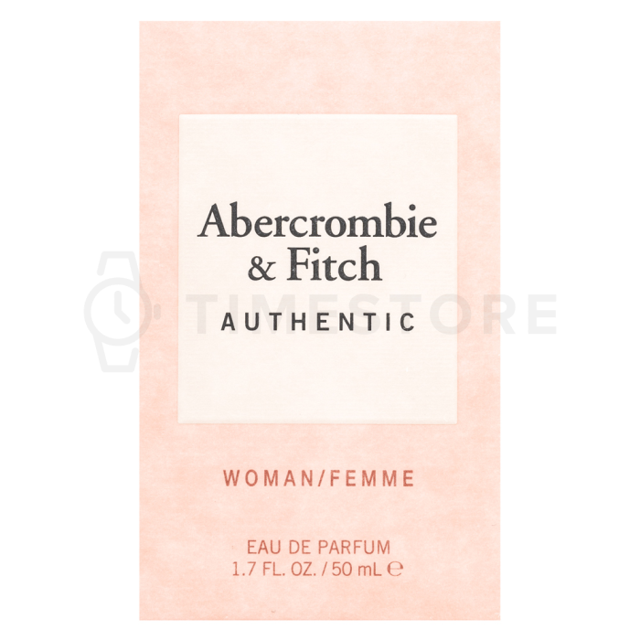 Abercrombie & Fitch Authentic Woman Eau de Parfum nőknek 50 ml