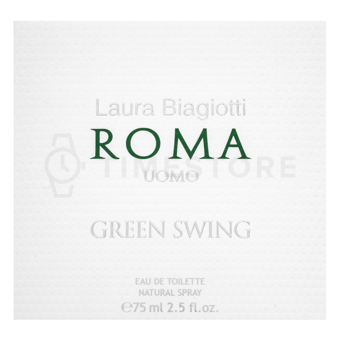 Laura Biagiotti Roma Uomo Green Swing Toaletna voda za moške 75 ml