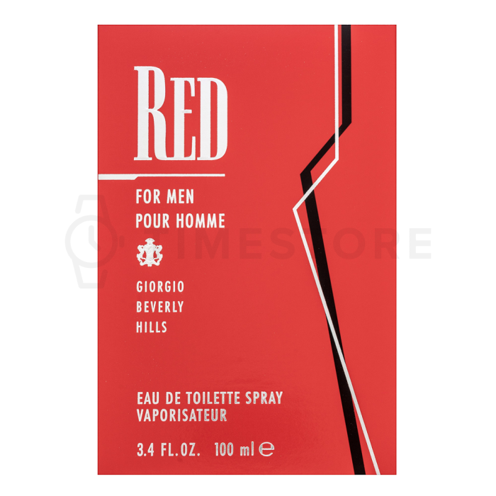 Giorgio Beverly Hills Red for Men Eau de Toilette férfiaknak 100 ml