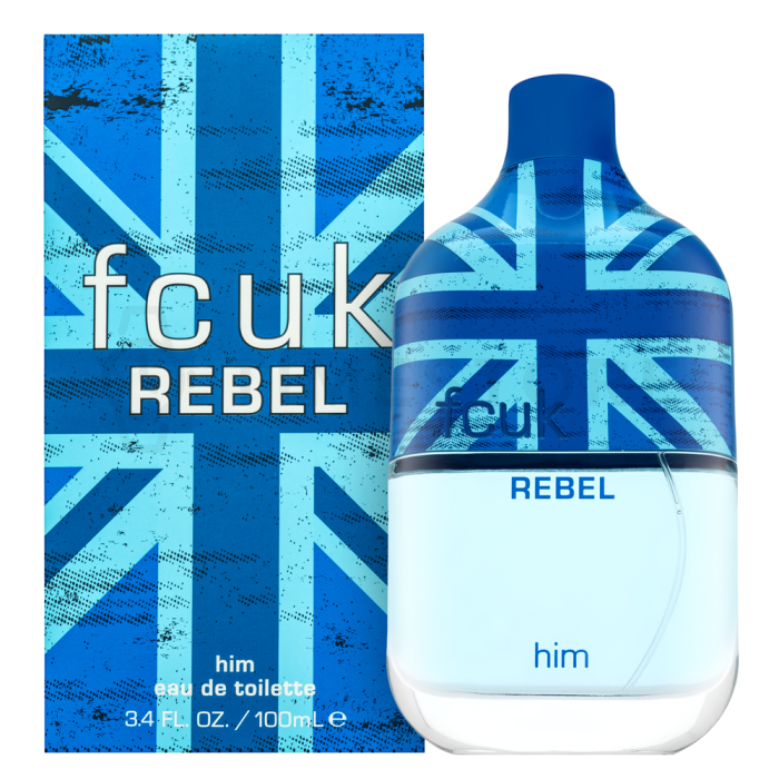 Fcuk Rebel Eau de Toilette férfiaknak 100 ml