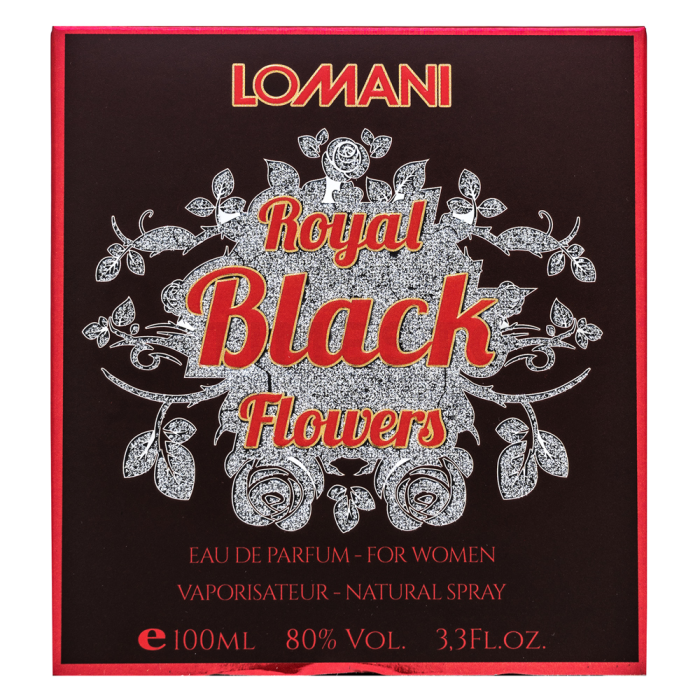 Lomani Royal Black Flowers woda perfumowana dla kobiet 100 ml