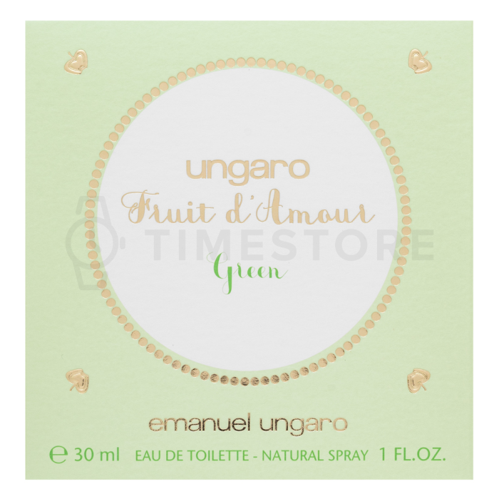 Emanuel Ungaro Fruit d'Amour Green Eau de Toilette para mujer 30 ml