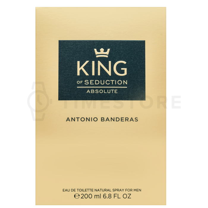 Antonio Banderas King Of Seduction Absolute Eau de Toilette para hombre 200 ml