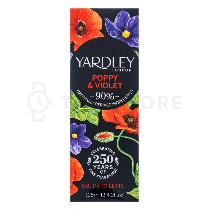 Yardley Poppy and Violet woda toaletowa dla kobiet 125 ml