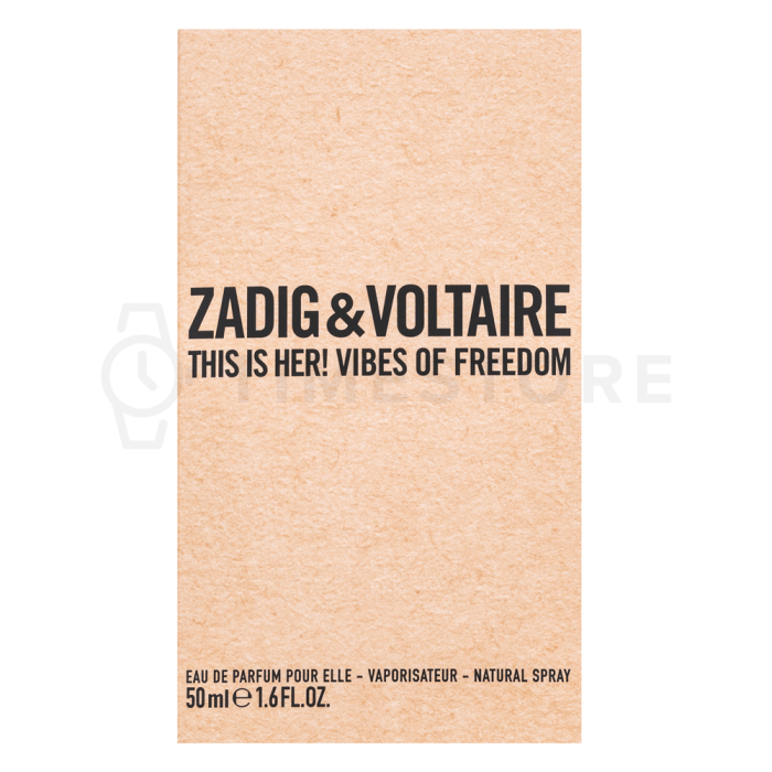 Zadig & Voltaire This is Her! Vibes of Freedom parfémovaná voda pro ženy 50 ml