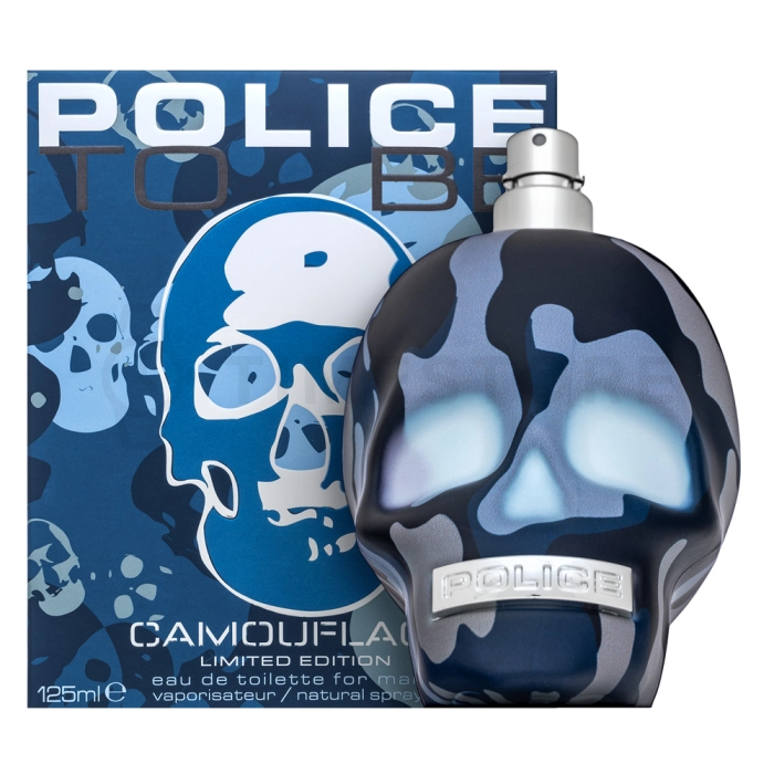 Police To Be Camouflage Blue Limited Edition toaletní voda pro muže 125 ml