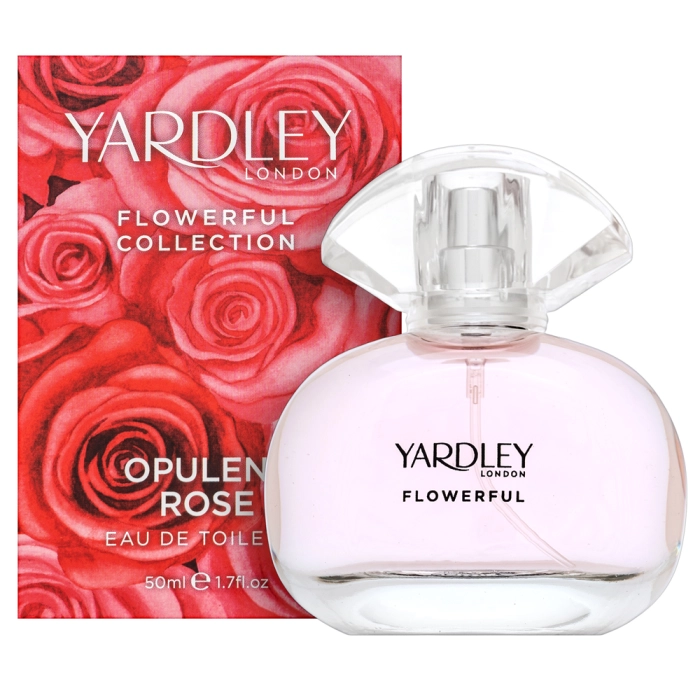 Yardley Opulent Rose toaletní voda pro ženy 50 ml