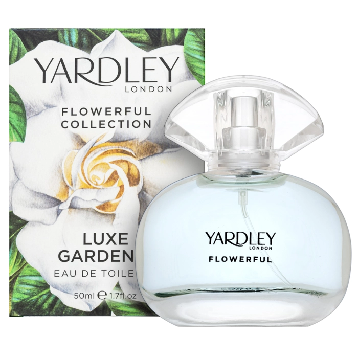 Yardley Luxe Gardenia toaletní voda pro ženy 50 ml