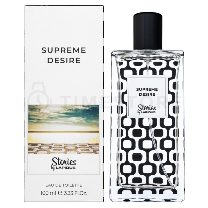 Ted Lapidus Stories Supreme Desire Eau de Toilette para hombre 100 ml
