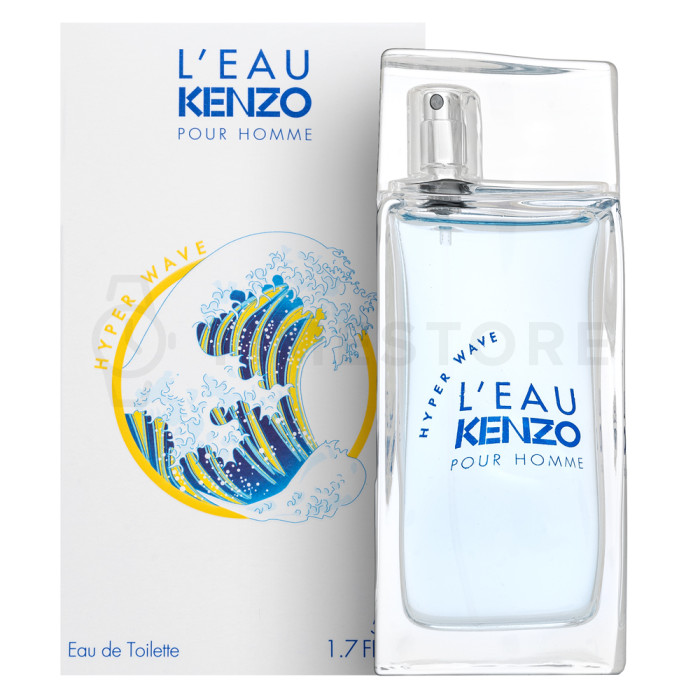 Kenzo L'Eau Kenzo Hyper Wave Pour Homme Eau de Toilette da uomo 50 ml