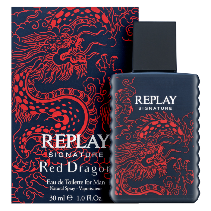 Replay Signature Red Dragon toaletní voda pro muže 30 ml
