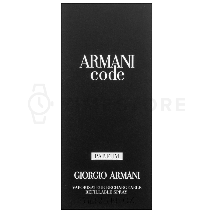 Armani (Giorgio Armani) Code - Refillable čistý parfém pre mužov 75 ml