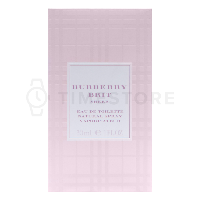 Burberry Brit Sheer toaletní voda pro ženy 30 ml