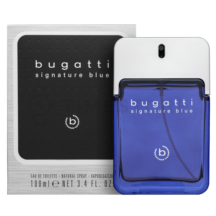 Bugatti Signature Blue Eau de Toilette da uomo 100 ml