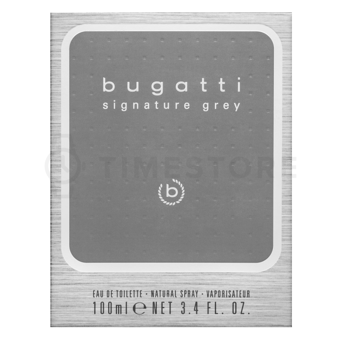 Bugatti Signature Grey woda toaletowa dla mężczyzn 100 ml